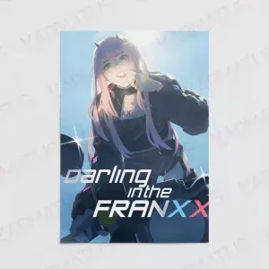 خرید پوستر طرح انیمه دارلینگ Darling In The Franxx - کارماتوس (انواع قاب عکس و پوستر, پوستر) از کرماتوس