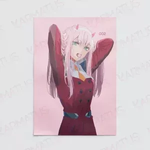 خرید پوستر طرح انیمه دارلینگ Darling In The Franxx - کارماتوس (انواع قاب عکس و پوستر, پوستر) از کرماتوس
