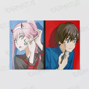خرید پوستر طرح انیمه دارلینگ Darling In The Franxx - کارماتوس (انواع قاب عکس و پوستر, پوستر) از کرماتوس