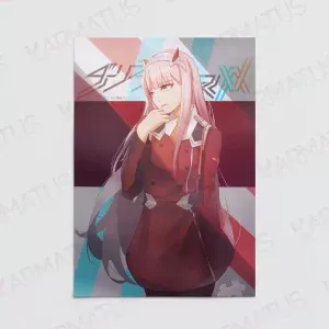خرید پوستر طرح انیمه دارلینگ Darling In The Franxx - کارماتوس (انواع قاب عکس و پوستر, پوستر) از کرماتوس