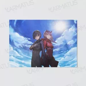خرید پوستر طرح انیمه دارلینگ Darling In The Franxx - کارماتوس (انواع قاب عکس و پوستر, پوستر) از کرماتوس