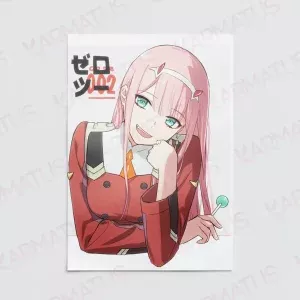 خرید پوستر طرح انیمه دارلینگ Darling In The Franxx - کارماتوس (انواع قاب عکس و پوستر, پوستر) از کرماتوس