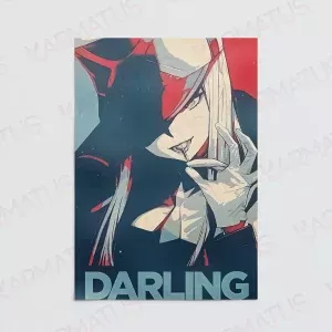 خرید پوستر طرح انیمه دارلینگ Darling In The Franxx - کارماتوس (انواع قاب عکس و پوستر, پوستر) از کرماتوس