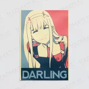 خرید پوستر طرح انیمه دارلینگ Darling In The Franxx - کارماتوس (انواع قاب عکس و پوستر, پوستر) از کرماتوس