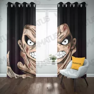 پرده پانچ طرح انیمه وان پیس One Piece