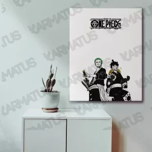 خرید تابلو عکس طرح انیمه وان پیس One Piece - کارماتوس (انواع قاب عکس و پوستر, قاب عکس) از کرماتوس