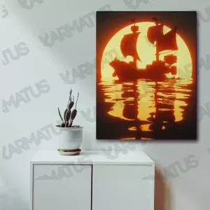 خرید تابلو عکس طرح انیمه وان پیس One Piece - کارماتوس (انواع قاب عکس و پوستر, قاب عکس) از کرماتوس