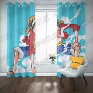 پرده پانچ طرح انیمه وان پیس One Piece