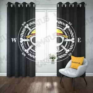 پرده پانچ طرح انیمه وان پیس One Piece