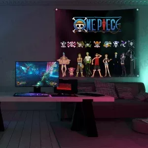 خرید بکدراپ طرح انیمه وان پیس One Piece - کارماتوس (انواع قاب عکس و پوستر, بکدراپ) از کرماتوس