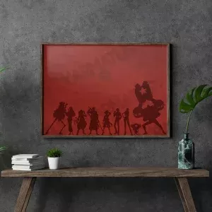 خرید تابلو عکس طرح انیمه وان پیس One Piece - کارماتوس (انواع قاب عکس و پوستر, قاب عکس) از کرماتوس