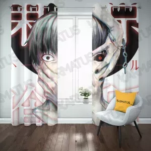 پرده پانچ طرح انیمه توکیو غول Tokyo Ghoul