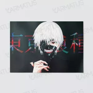 خرید پوستر طرح انیمه توکیو غول Tokyo Ghoul - کارماتوس (انواع قاب عکس و پوستر, پوستر) از کرماتوس