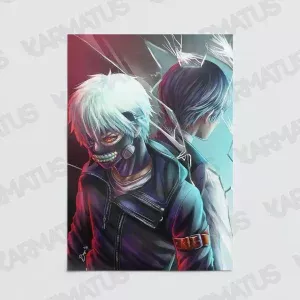 خرید پوستر طرح انیمه توکیو غول Tokyo Ghoul - کارماتوس (انواع قاب عکس و پوستر, پوستر) از کرماتوس