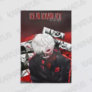 خرید پوستر طرح انیمه توکیو غول Tokyo Ghoul - کارماتوس (انواع قاب عکس و پوستر, پوستر) از کرماتوس