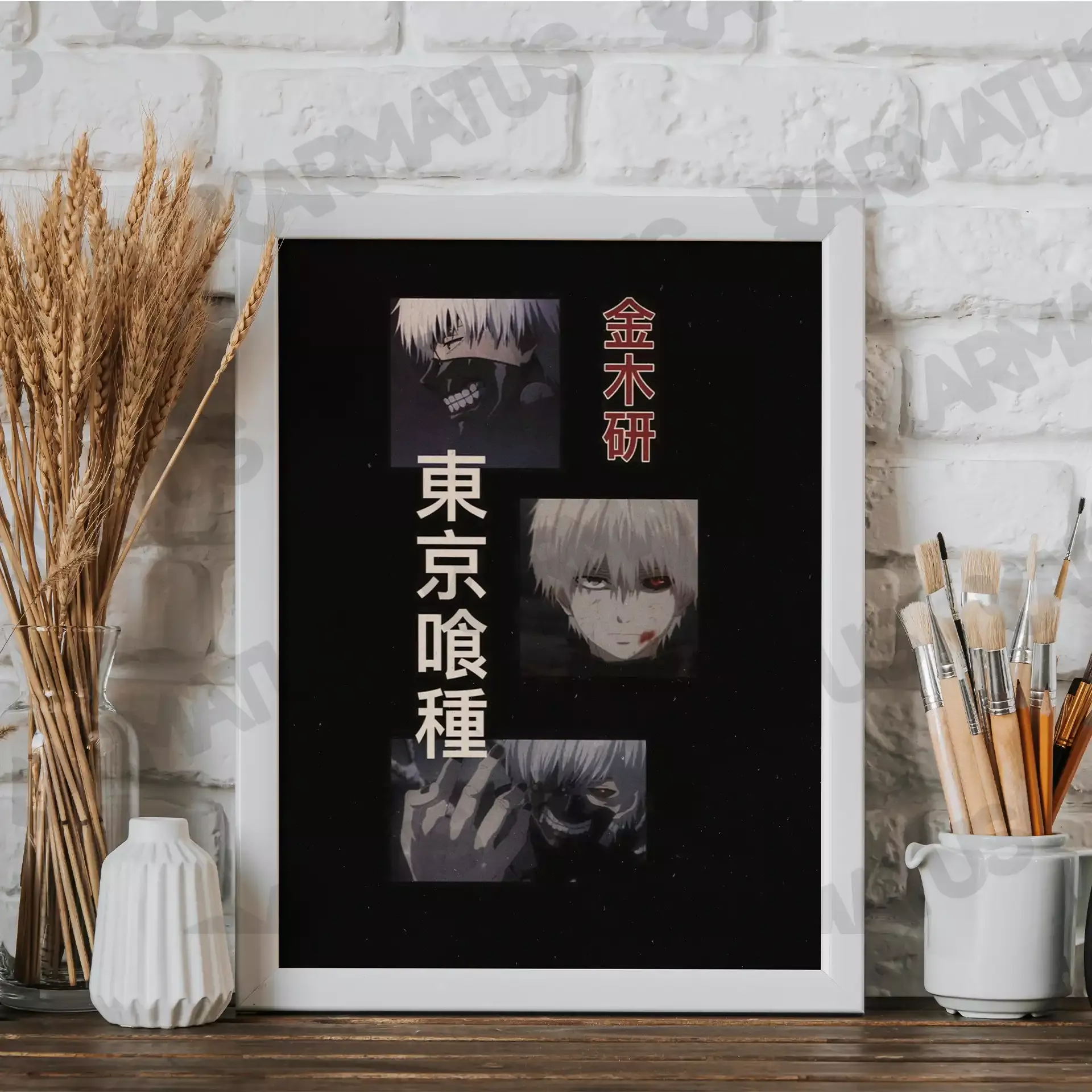 تابلو عکس طرح انیمه توکیو غول Tokyo Ghoul کد 2 80,000&Nbsp;تومان &Ndash; کارماتوس تابلو عکس طرح انیمه توکیو غول Tokyo Ghoul