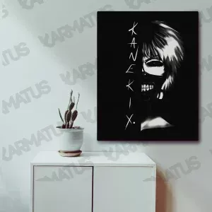 خرید تابلو عکس طرح انیمه توکیو غول Tokyo Ghoul - کارماتوس (انواع قاب عکس و پوستر, قاب عکس) از کرماتوس