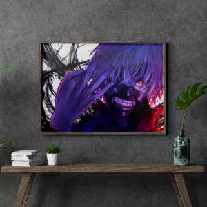 خرید تابلو عکس طرح انیمه توکیو غول Tokyo Ghoul - کارماتوس (انواع قاب عکس و پوستر, قاب عکس) از کرماتوس