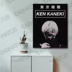 خرید تابلو عکس طرح انیمه توکیو غول Tokyo Ghoul - کارماتوس (انواع قاب عکس و پوستر, قاب عکس) از کرماتوس