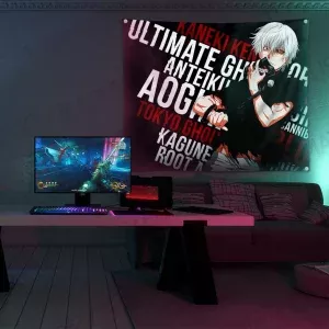 خرید بکدراپ طرح انیمه توکیو غول Tokyo Ghoul - کارماتوس (انواع قاب عکس و پوستر, بکدراپ) از کرماتوس