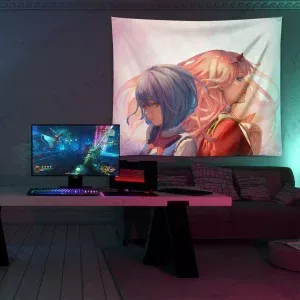 خرید بکدراپ طرح انیمه دارلینگ Darling In The Franxx - کارماتوس (انواع قاب عکس و پوستر, بکدراپ) از کرماتوس