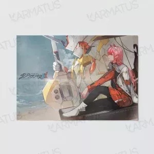خرید پوستر طرح انیمه دارلینگ Darling In The Franxx - کارماتوس (انواع قاب عکس و پوستر, پوستر) از کرماتوس