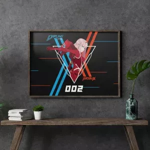 خرید تابلو عکس انیمه دارلینگ Darling In The Franxx - کارماتوس (انواع قاب عکس و پوستر, قاب عکس) از کرماتوس