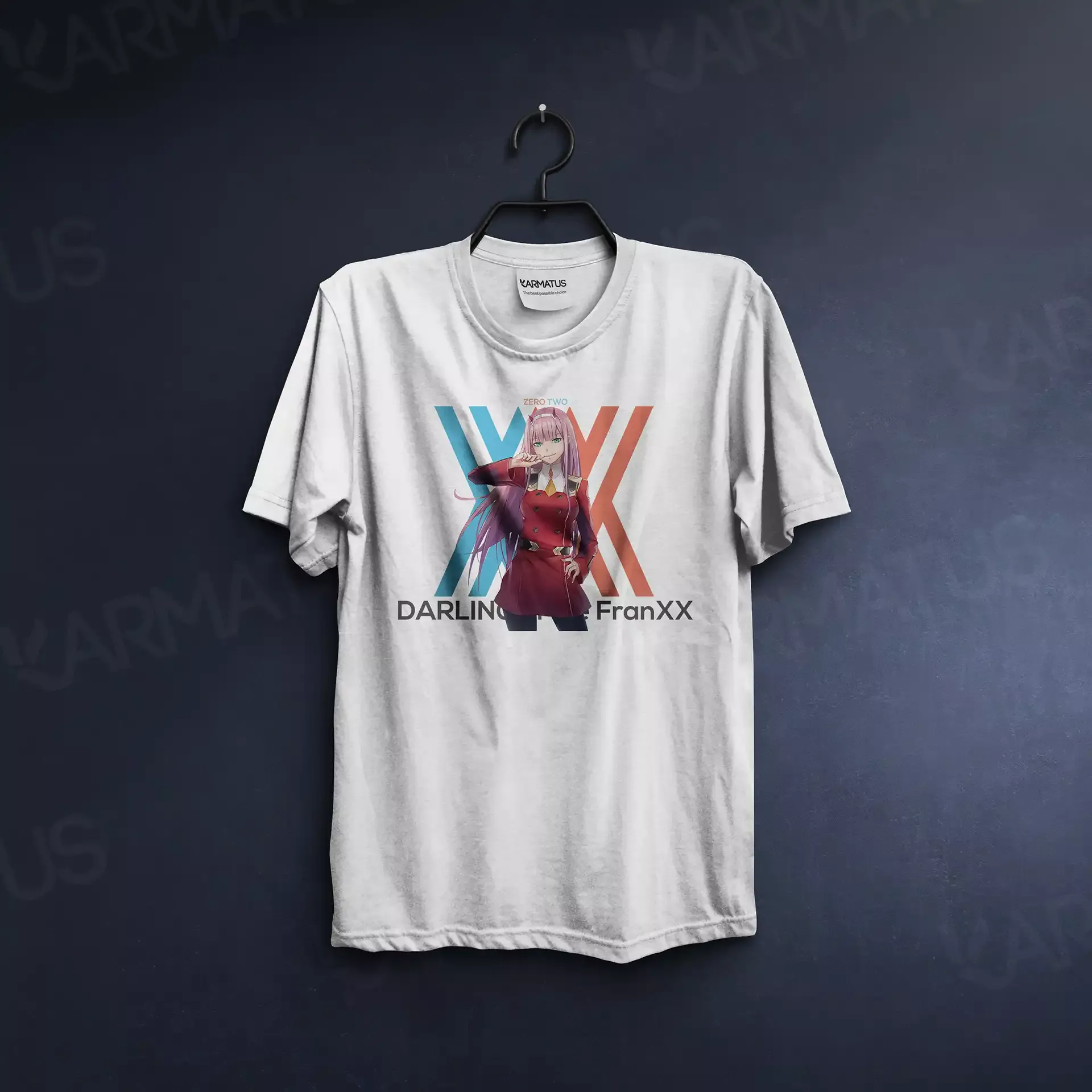تیشرت دارلینگ | کالکشن Anime - مدل Ditf-08 599,000&Nbsp;تومان &Ndash; کارماتوس تیشرت سفید انیمه دارلینگ Darling In The Franxx