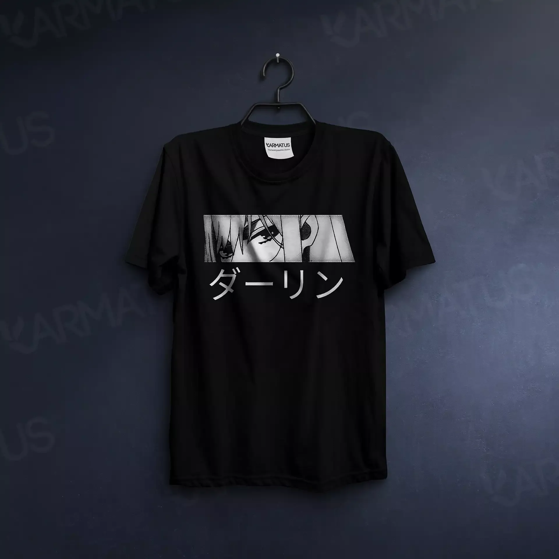 تیشرت دارلینگ | کالکشن Anime - مدل Ditf-03 599,000&Nbsp;تومان &Ndash; کارماتوس تیشرت مشکی انیمه دارلینگ Darling In The Franxx