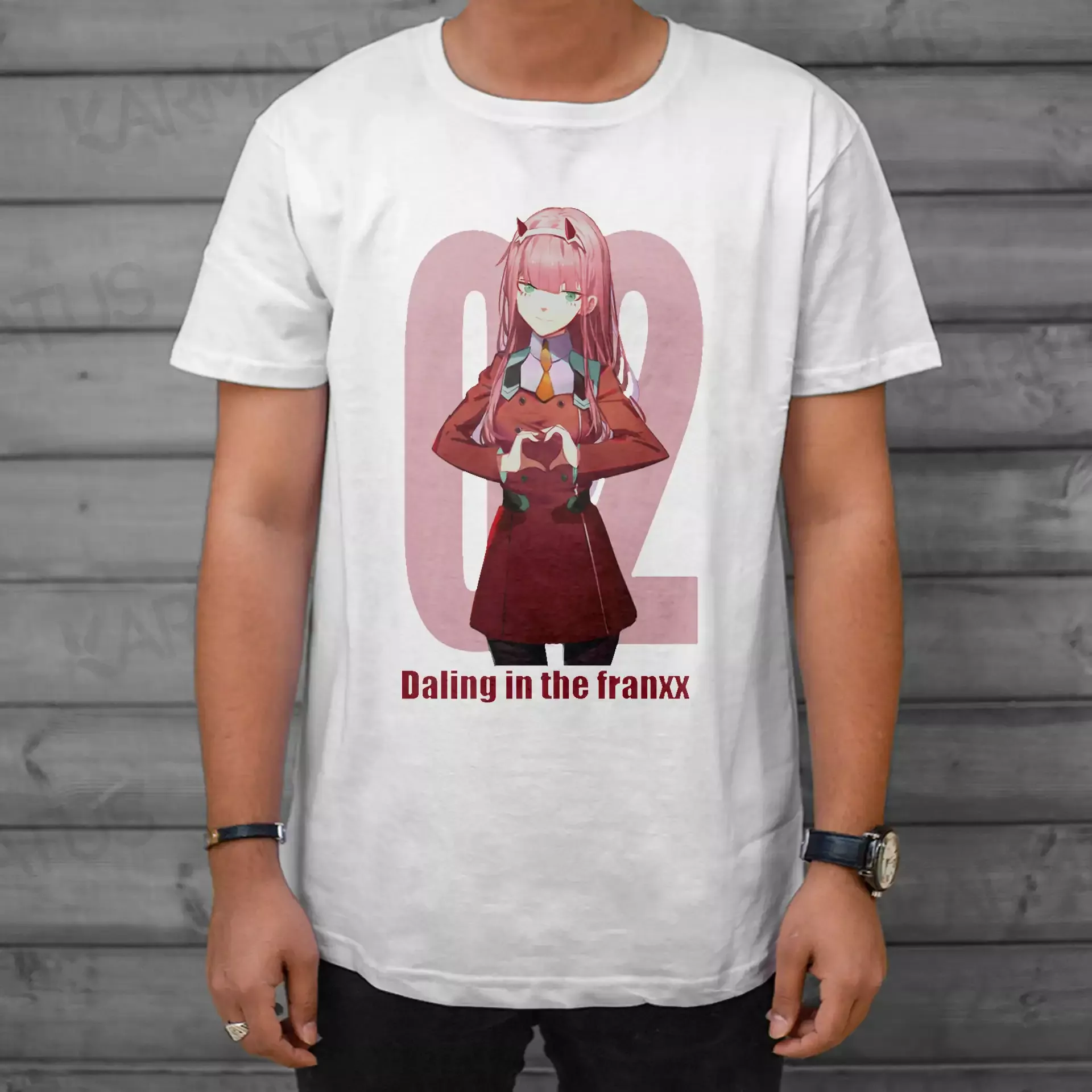 تیشرت دارلینگ | کالکشن Anime - مدل Ditf-14 599,000&Nbsp;تومان &Ndash; کارماتوس تیشرت سفید انیمه دارلینگ Darling In The Franxx