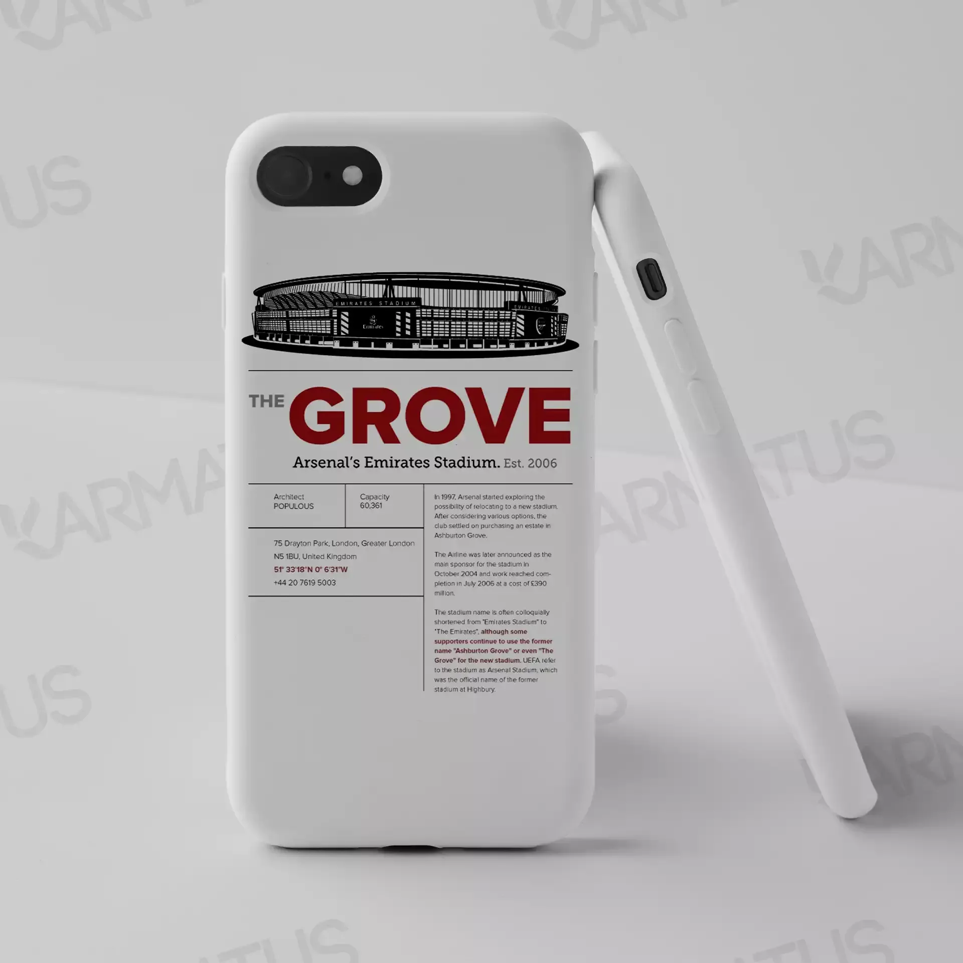 قاب موبایل باشگاه فوتبال آرسنال | کالکشن Sport مدل Ars-16 499,000&Nbsp;تومان &Ndash; کارماتوس قاب موبایل طرح باشگاه فوتبال آرسنال Arsenal Fc