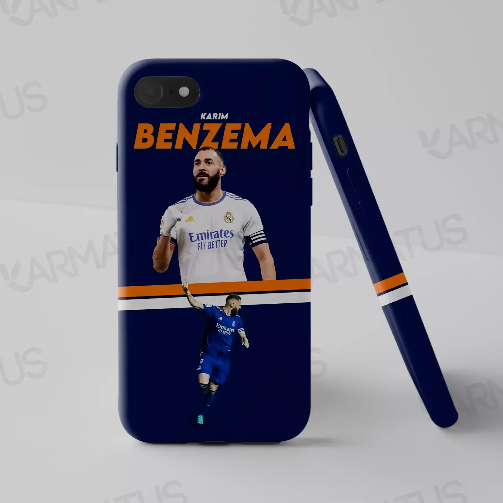 قاب موبایل کریم بنزما | کالکشن Sport مدل Kb-2 499,000&Nbsp;تومان &Ndash; کارماتوس قاب موبایل طرح کریم بنزما Karim Benzema