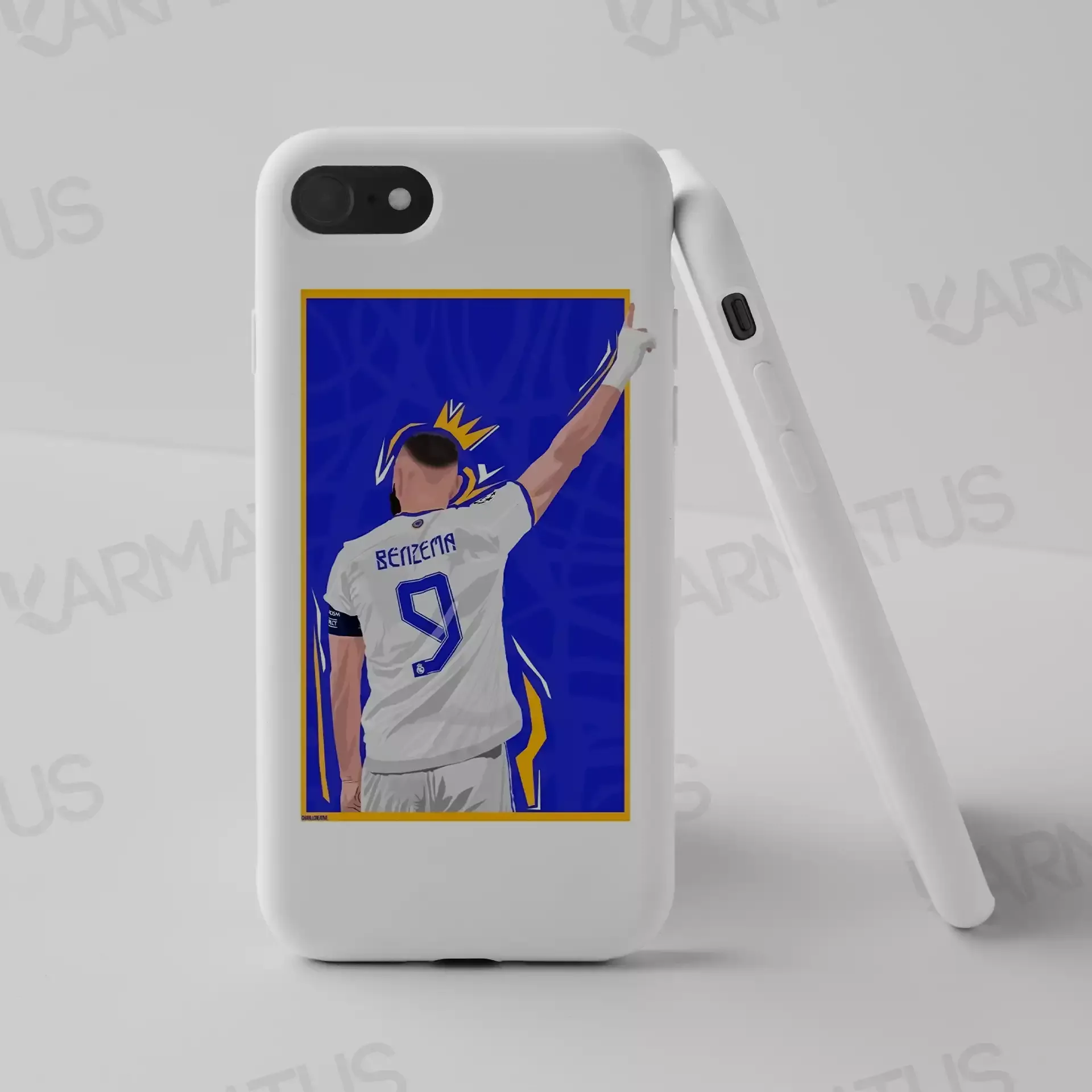 قاب موبایل کریم بنزما | کالکشن Sport مدل Kb-13 499,000&Nbsp;تومان &Ndash; کارماتوس قاب موبایل طرح کریم بنزما Karim Benzema