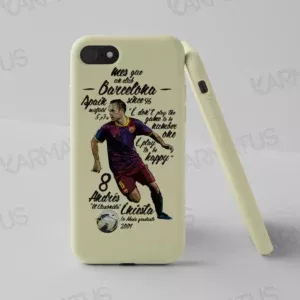 قاب موبایل طرح آندرس اینیستا Andres Iniesta