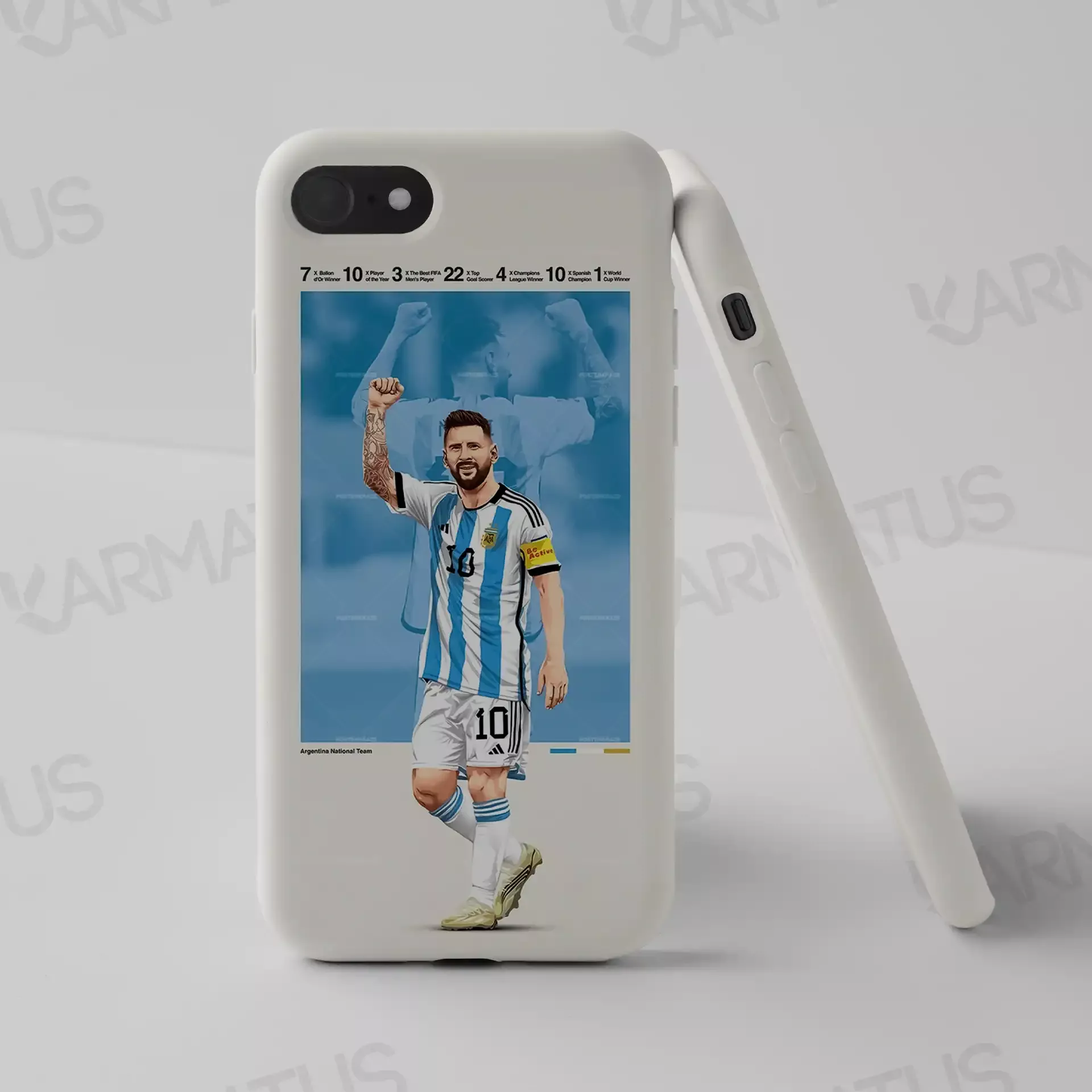 قاب موبایل مسی | کالکشن Sport مدل Messi-43 499,000&Nbsp;تومان &Ndash; کارماتوس قاب موبایل طرح مسی Messi