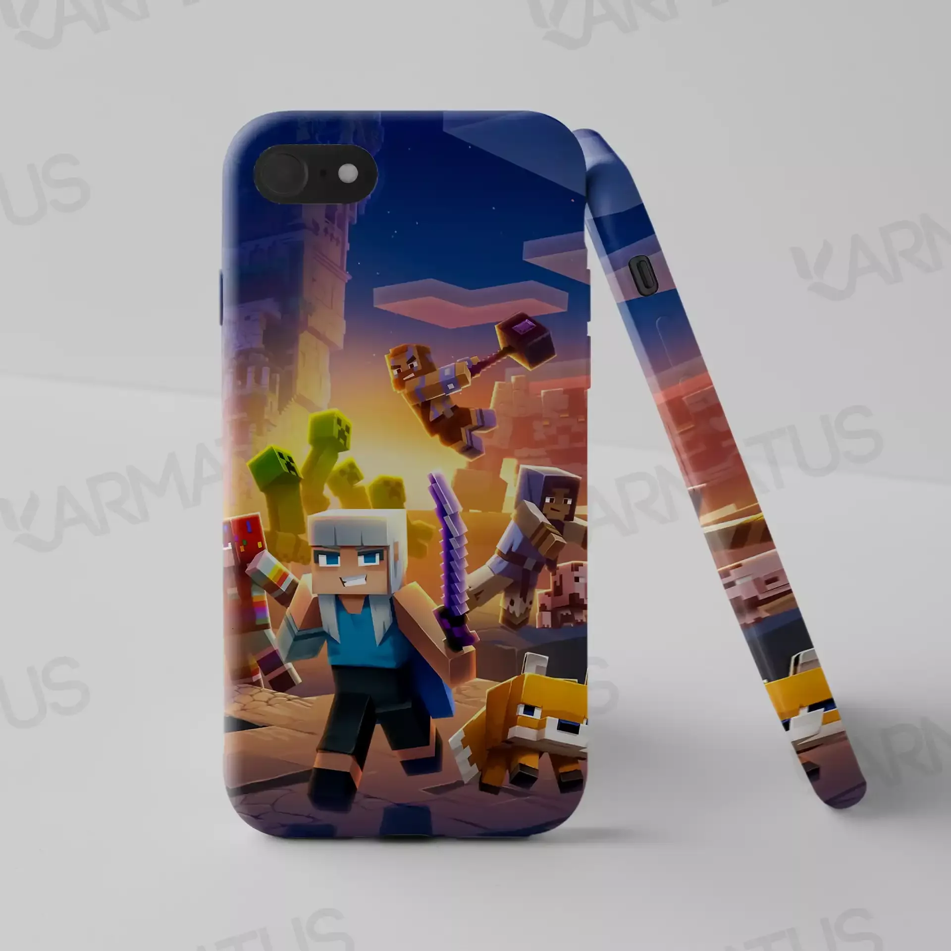قاب موبایل ماینکرفت | کالکشن Game مدل Min-26 499,000&Nbsp;تومان &Ndash; کارماتوس قاب موبایل بازی ماینکرفت Minecraft