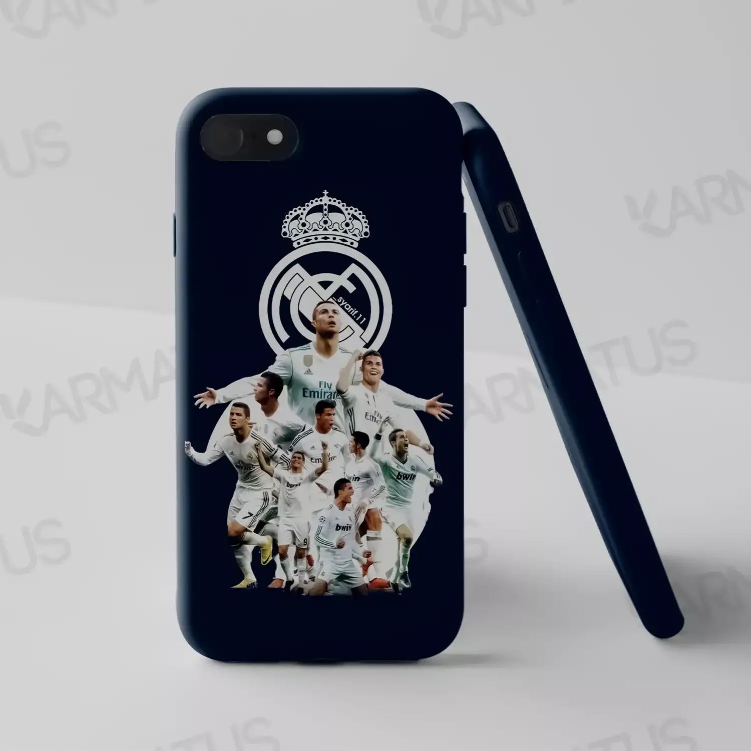قاب موبایل رئال مادرید | کالکشن Sport مدل Rma-18 499,000&Nbsp;تومان &Ndash; کارماتوس قاب موبایل طرح رئال مادرید Real Madrid Cf