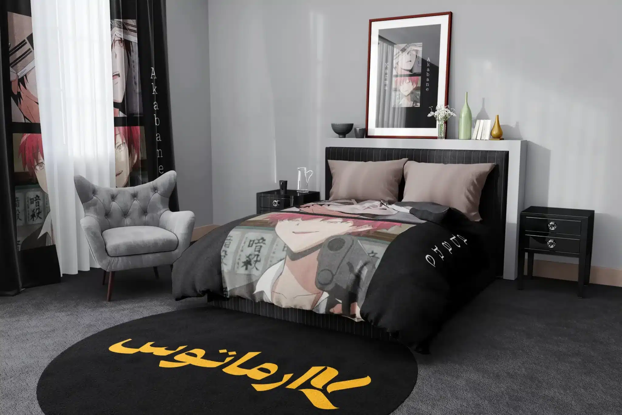 روتختی یک و دو نفره طرح Assassination Classroom کد 5 5,900,000&Nbsp;تومان &Ndash; کارماتوس روتختی یک و دو نفره طرح Assassination Classroom - کارماتوس