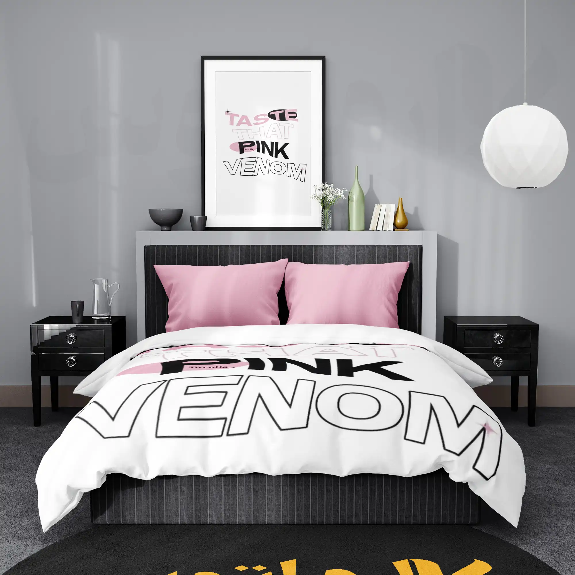 روتختی طرح بلک پینک Black Pink کد 7 5,900,000&Nbsp;تومان &Ndash; کارماتوس روتختی طرح بلک پینک Black Pink یک و دو نفره - کارماتوس