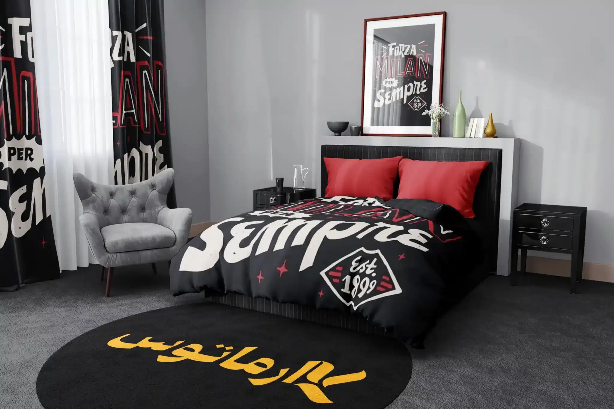 روتختی یک و دو نفره آث میلان Ac Milan کد 7 5,900,000&Nbsp;تومان &Ndash; کارماتوس روتختی یک و دو نفره آث میلان Ac Milan - کارماتوس