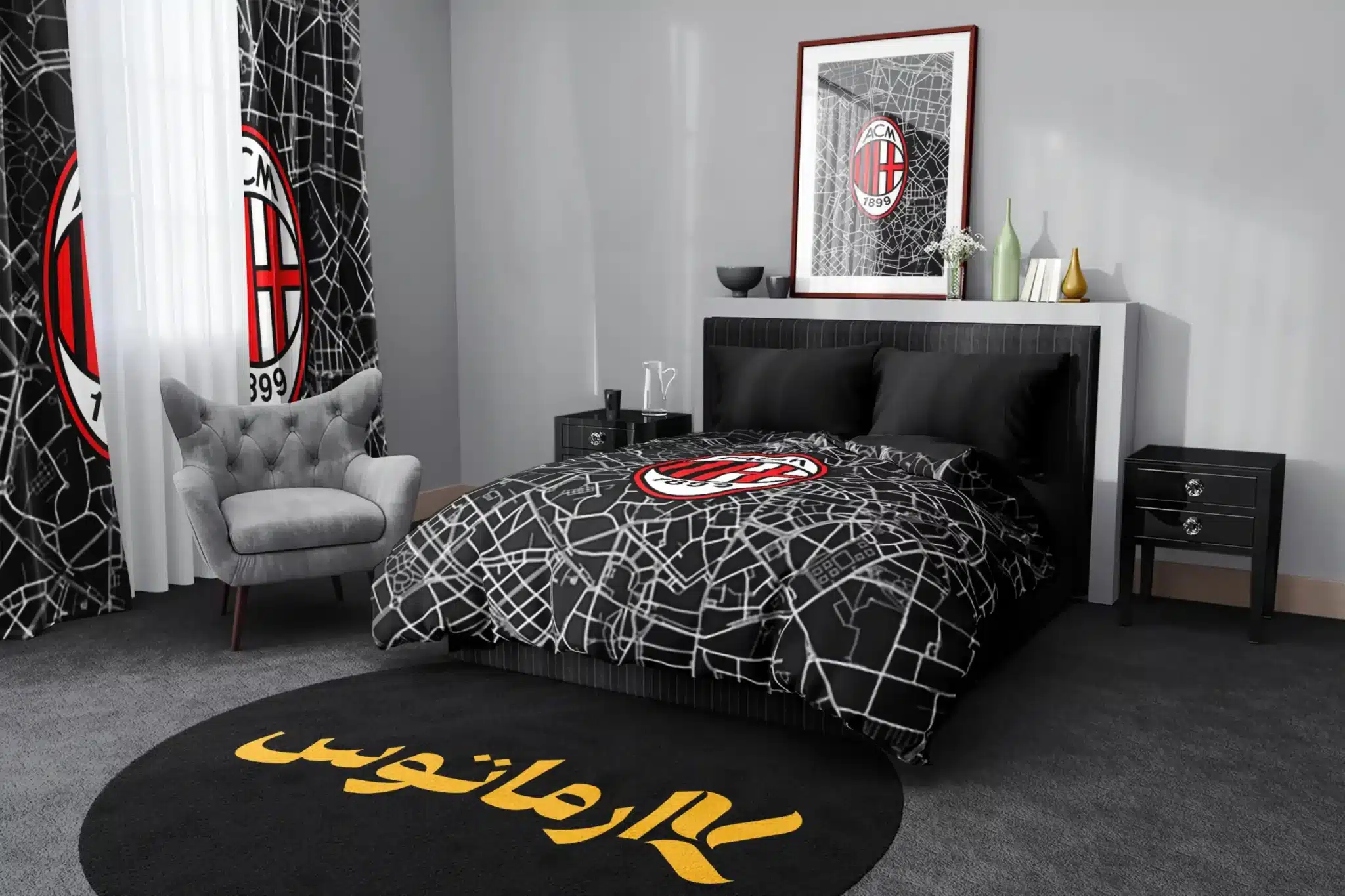 روتختی یک و دو نفره آث میلان Ac Milan کد 4 5,900,000&Nbsp;تومان &Ndash; کارماتوس روتختی یک و دو نفره آث میلان Ac Milan - کارماتوس