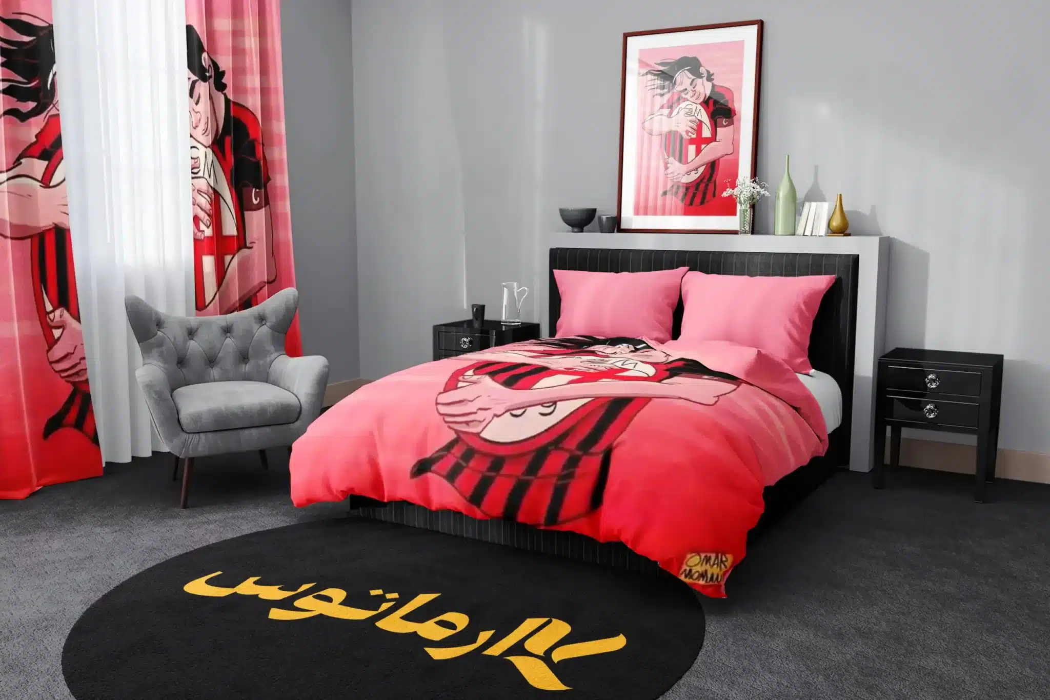 روتختی یک و دو نفره آث میلان Ac Milan کد 3 5,900,000&Nbsp;تومان &Ndash; کارماتوس روتختی یک و دو نفره آث میلان Ac Milan - کارماتوس