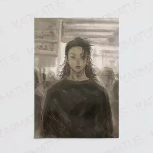 خرید پوستر طرح انیمه جوجوتسو کایسن Jujutsu Kaisen - کارماتوس (انواع قاب عکس و پوستر, پوستر) از کرماتوس