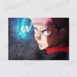 خرید پوستر طرح انیمه جوجوتسو کایسن Jujutsu Kaisen - کارماتوس (انواع قاب عکس و پوستر, پوستر) از کرماتوس