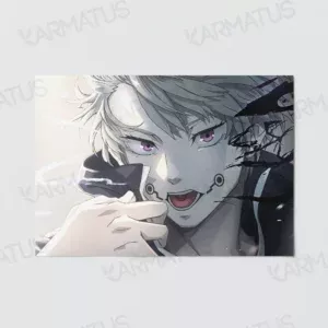 خرید پوستر طرح انیمه جوجوتسو کایسن Jujutsu Kaisen - کارماتوس (انواع قاب عکس و پوستر, پوستر) از کرماتوس