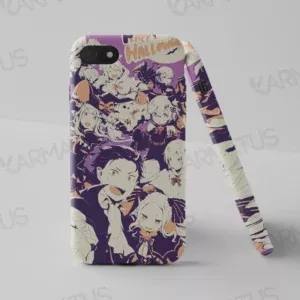 قاب موبایل طرح انیمه ری زیرو Re Zero