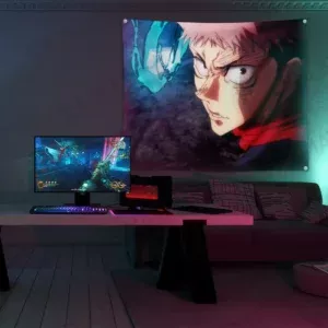 خرید بکدراپ طرح انیمه جوجوتسو کایسن Jujutsu Kaisen - کارماتوس (انواع قاب عکس و پوستر, بکدراپ) از کرماتوس