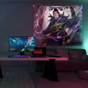 خرید بکدراپ طرح انیمه جوجوتسو کایسن Jujutsu Kaisen - کارماتوس (انواع قاب عکس و پوستر, بکدراپ) از کرماتوس