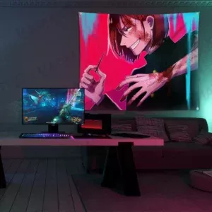 خرید بکدراپ طرح انیمه جوجوتسو کایسن Jujutsu Kaisen - کارماتوس (انواع قاب عکس و پوستر, بکدراپ) از کرماتوس