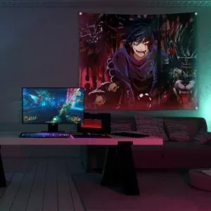 خرید بکدراپ طرح انیمه جوجوتسو کایسن Jujutsu Kaisen - کارماتوس (انواع قاب عکس و پوستر, بکدراپ) از کرماتوس